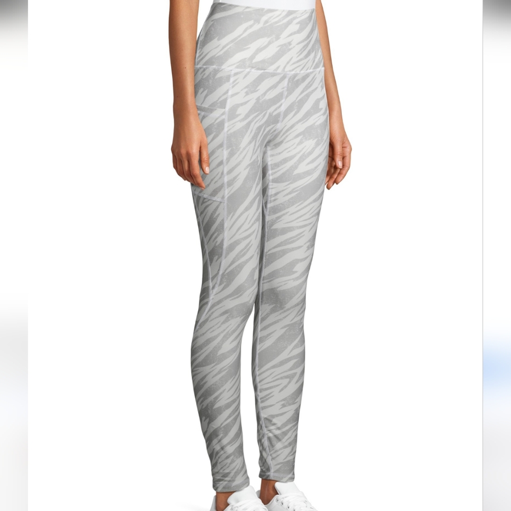 🫰🏼 Scorpio Sol Zebra Blue Serena Pocket Leggings